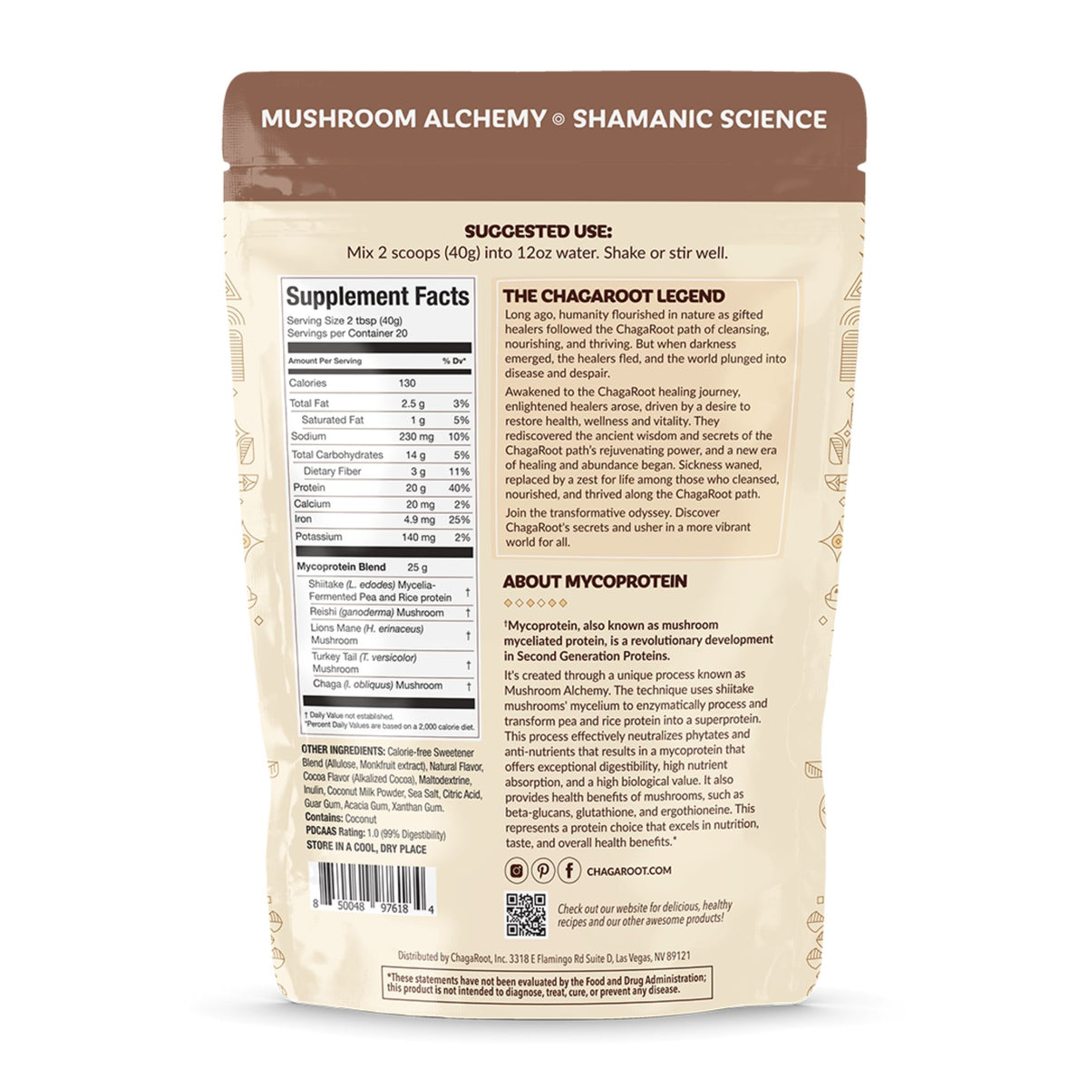MycoProtein – ChagaRoot