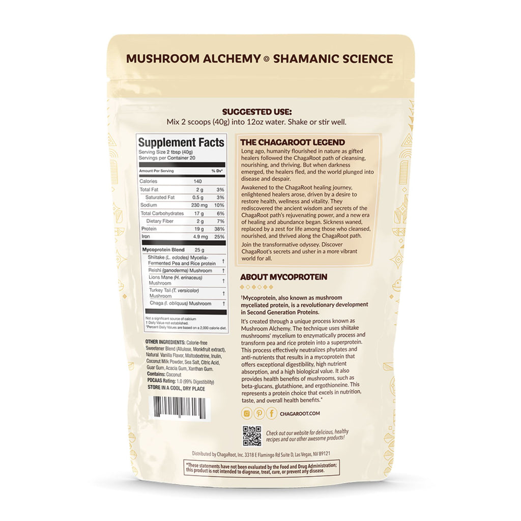MycoProtein Plant-Based Mushroom Protein Powder